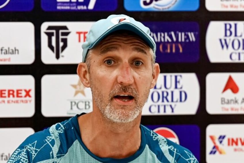 Jason Gillespie in his role as Pakistan coach