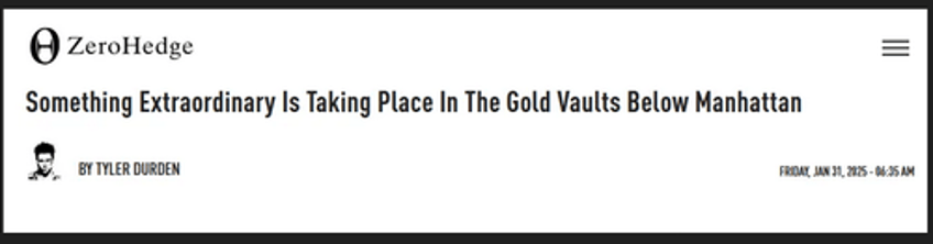 zh reshoring us gold has nothing to do with trump tariffs