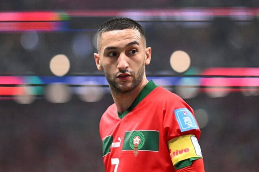 ziyech strikes as morocco win while ghana south africa crash