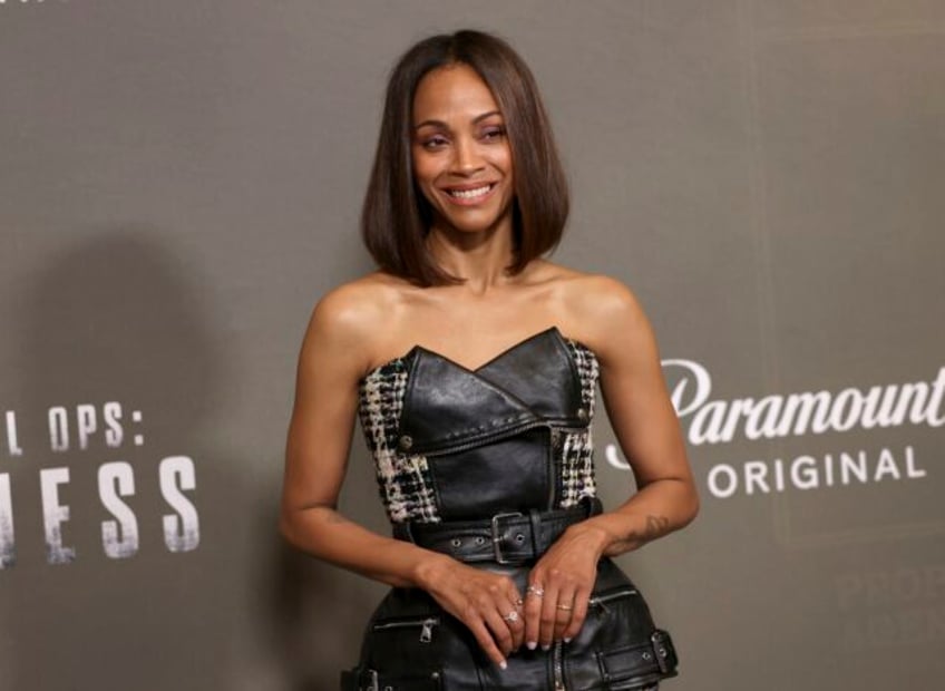 zoe saldana put self doubt aside to star in new taylor sheridan series special ops lioness
