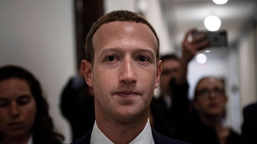 Zuckerberg walks to meetings for technology regulations and social media issues on Sept. 19, 2019, in Capitol Hill, Washington, D.C. 