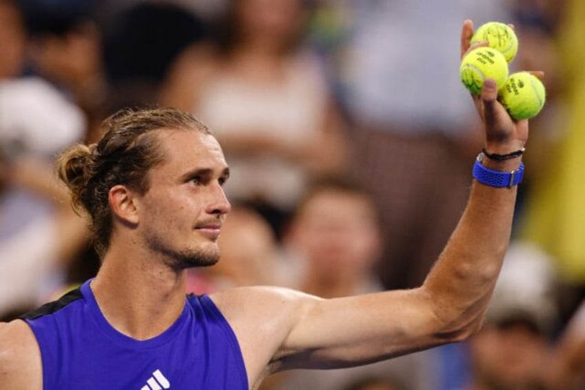 Back in the quarter-finals: Alexander Zverev