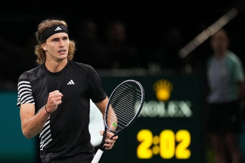 zverev through in three fritz pulls out of paris masters